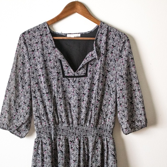 Westport 1962 Long Floral Patterned Dress (Size:8) - Picture 2 of 14